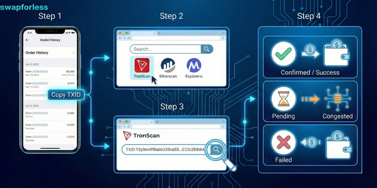 كيف تستخدم مستكشف البلوكتشين لتتبع معاملة قمت بها؟