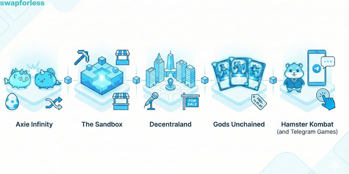 Most Popular Play-to-Earn Games Currently