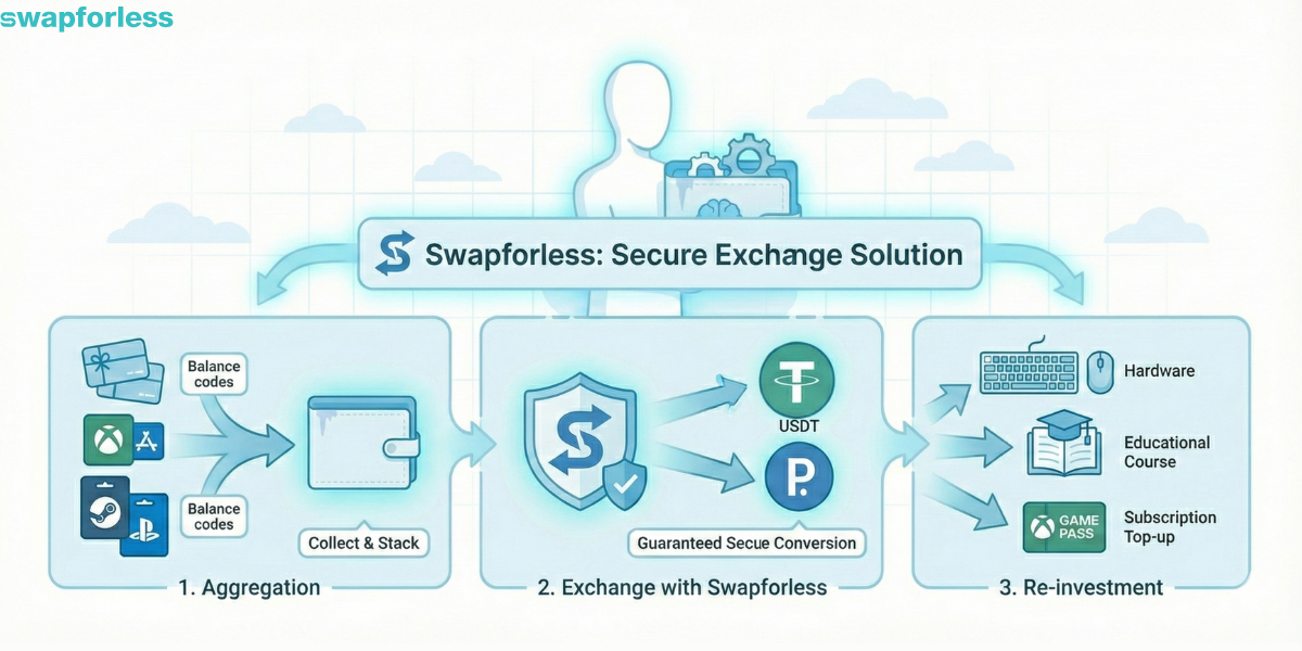 How to recycle small balances within gaming accounts