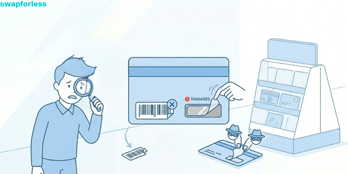 العبث المادي بالباركود