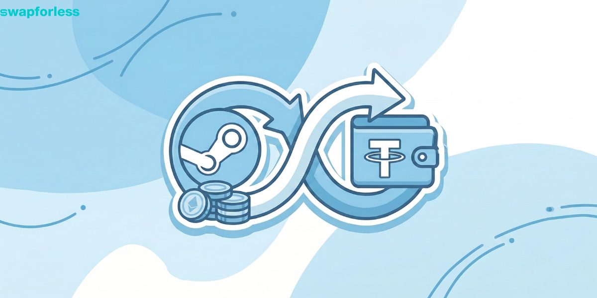 استخدام بطاقات ستيم خارج الألعاب: كيف تقوم بتحويل رصيد ستيم إلى USDT؟