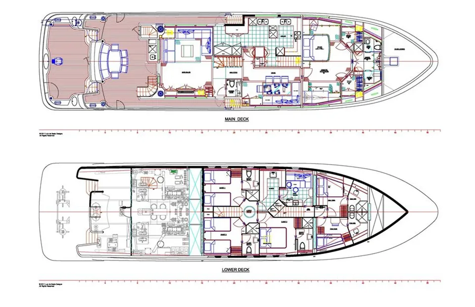 All Ocean Tri- Deck Explorer Yacht