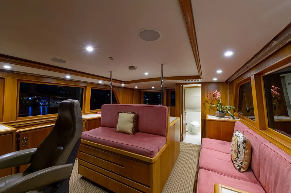 Burger Boat Company Enclosed Bridge Sportfish
