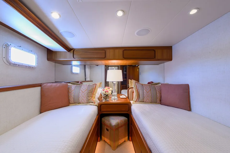 Burger Boat Company Enclosed Bridge Sportfish
