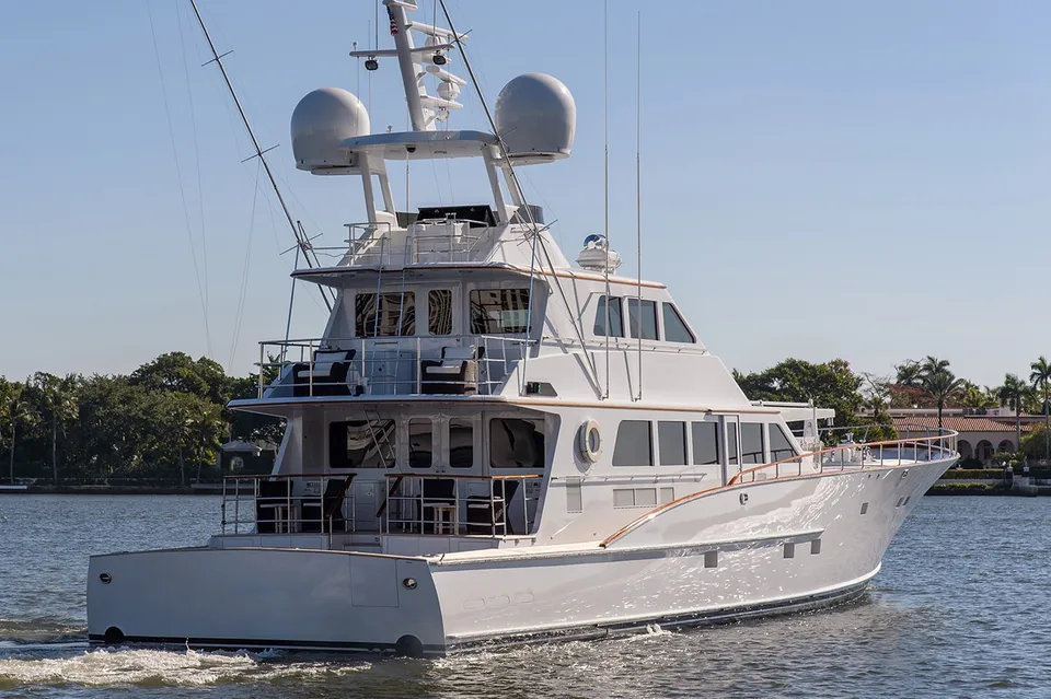 Burger Boat Company Enclosed Bridge Sportfish