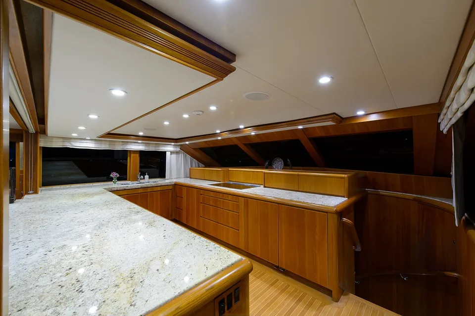 Burger Boat Company Enclosed Bridge Sportfish