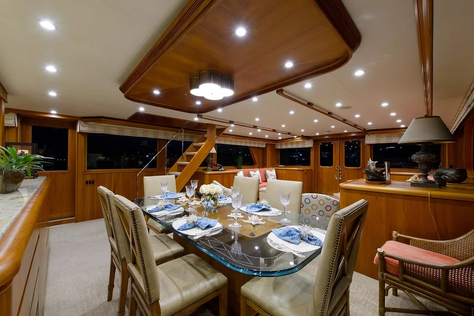 Burger Boat Company Enclosed Bridge Sportfish