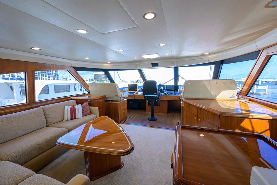 Viking 92 Enclosed Flybridge