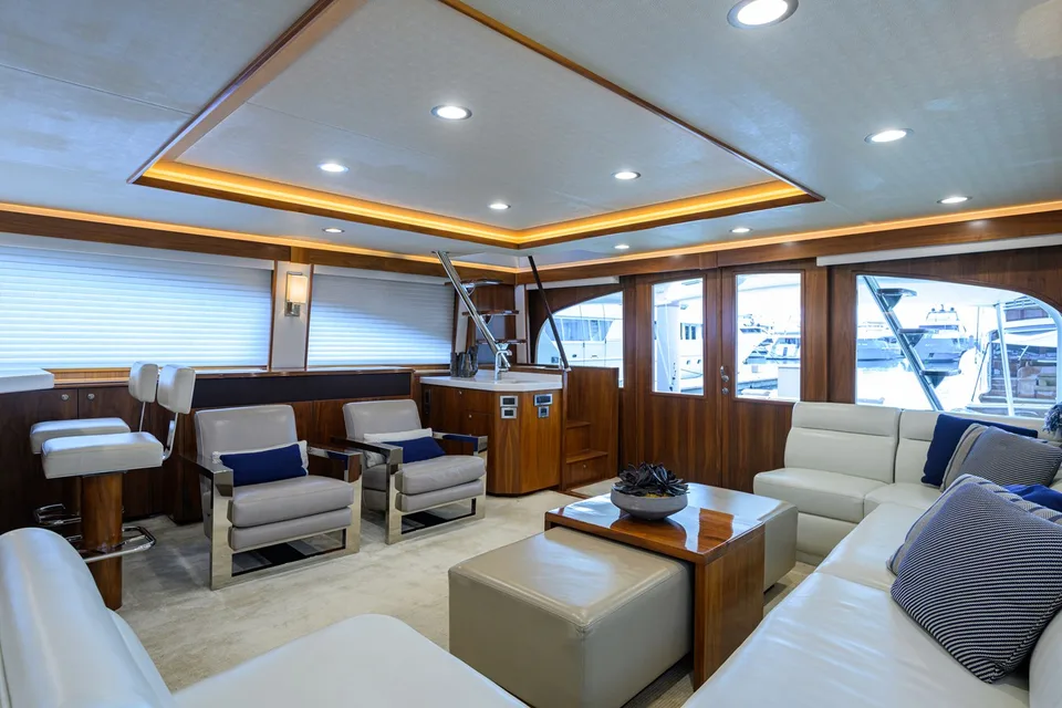 Viking 92 Enclosed Flybridge