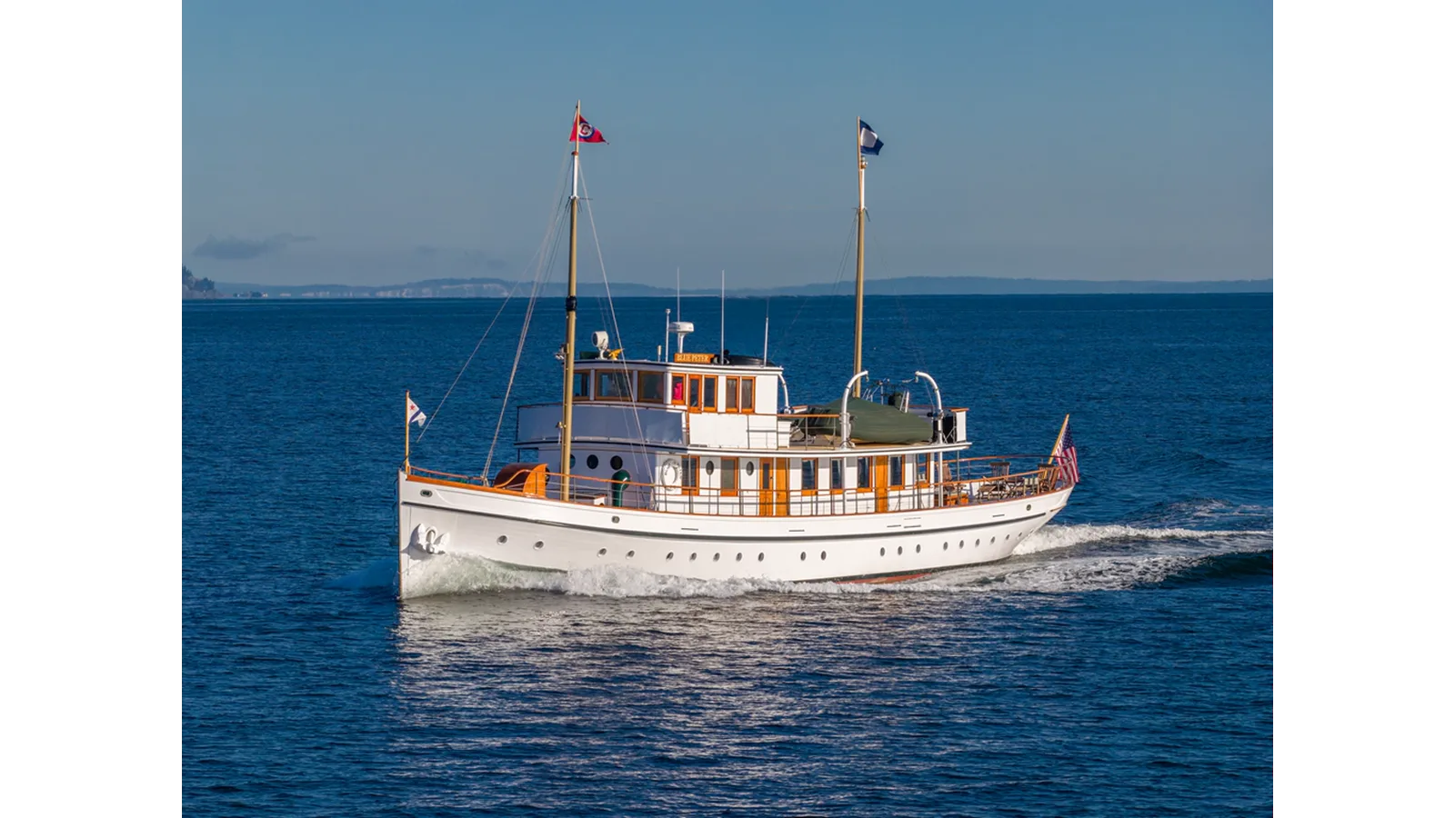 Custom Fan Tail Motor Yacht
