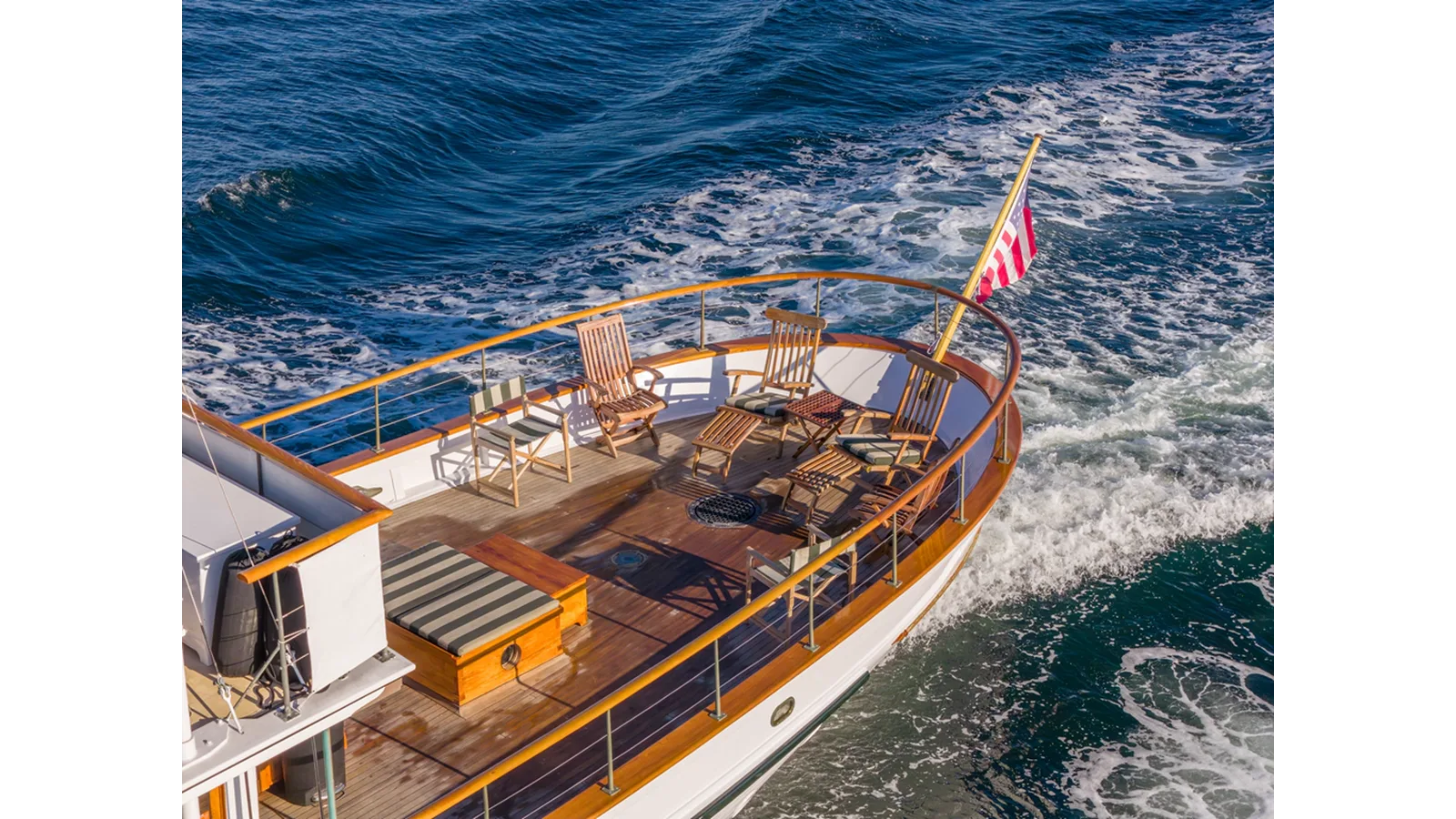 Custom Fan Tail Motor Yacht