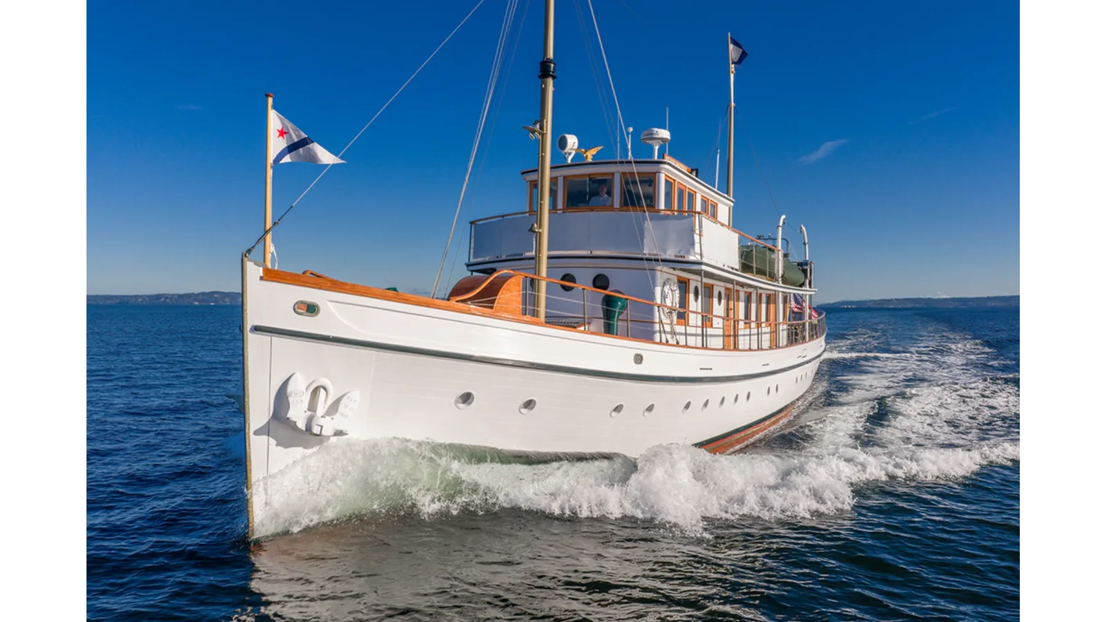Custom Fan Tail Motor Yacht