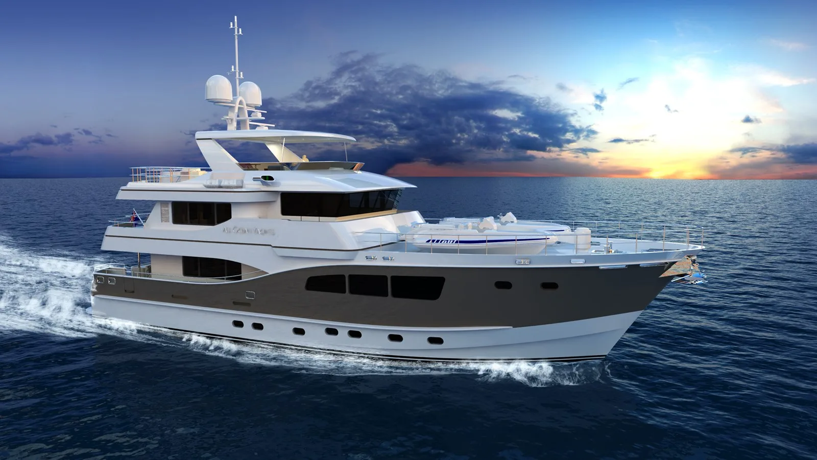 All Ocean Tri - Deck Explorer Yacht