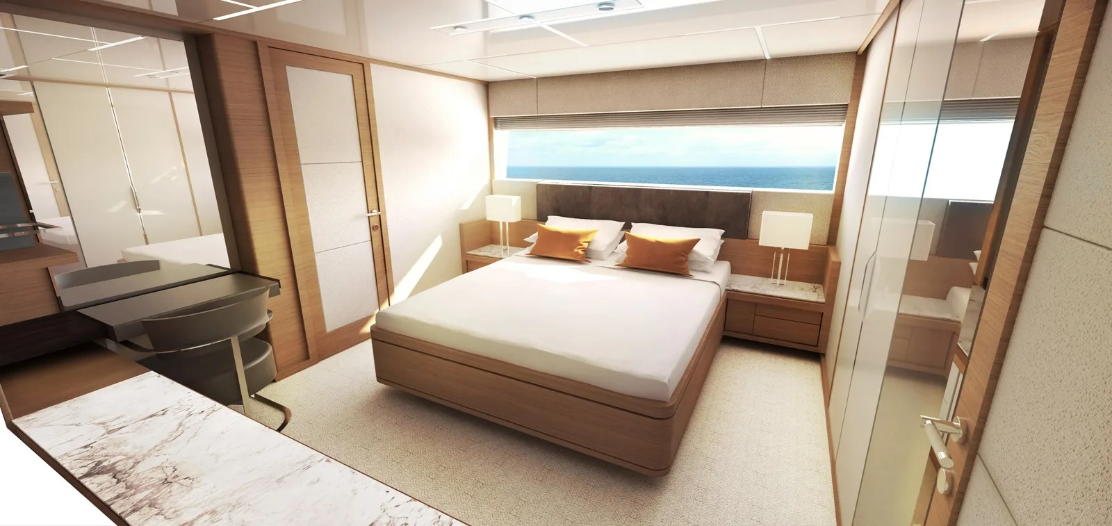 Johnson Motor Yacht w/FB  w/On-Deck Master
