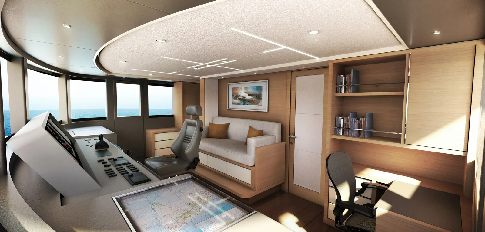 Johnson Motor Yacht w/FB  w/On-Deck Master