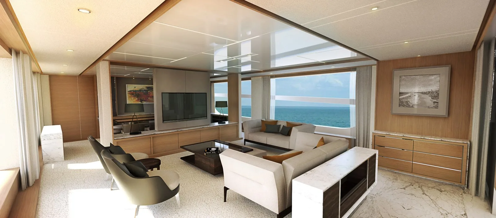 Johnson Motor Yacht w/FB  w/On-Deck Master