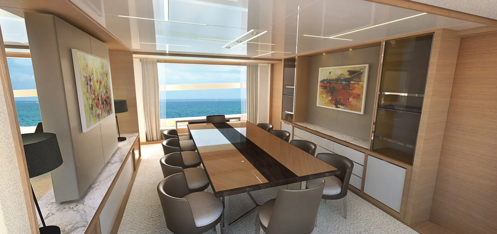 Johnson Motor Yacht w/FB  w/On-Deck Master