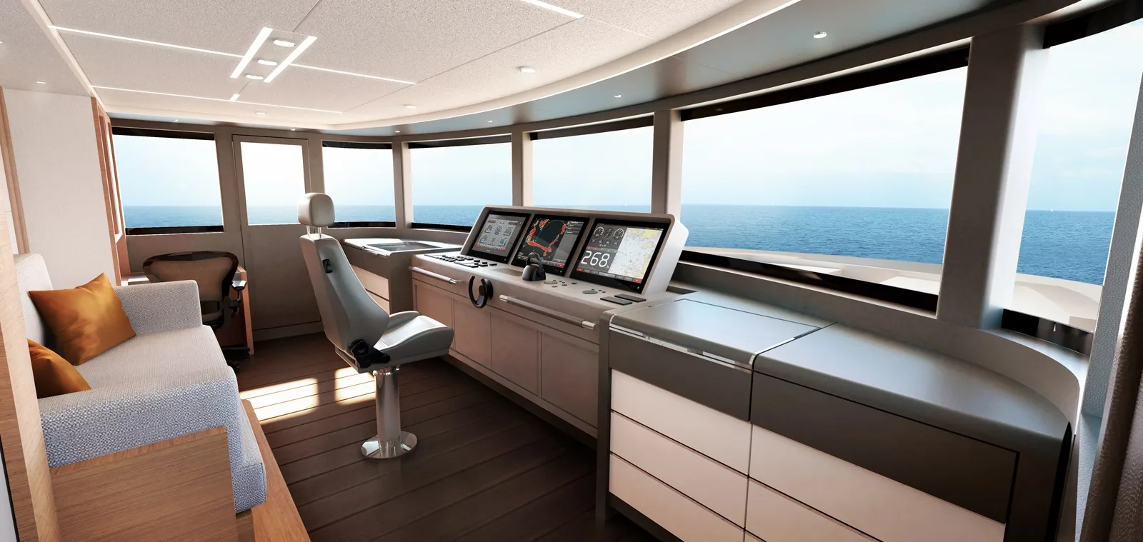 Johnson Motor Yacht w/FB  w/On-Deck Master