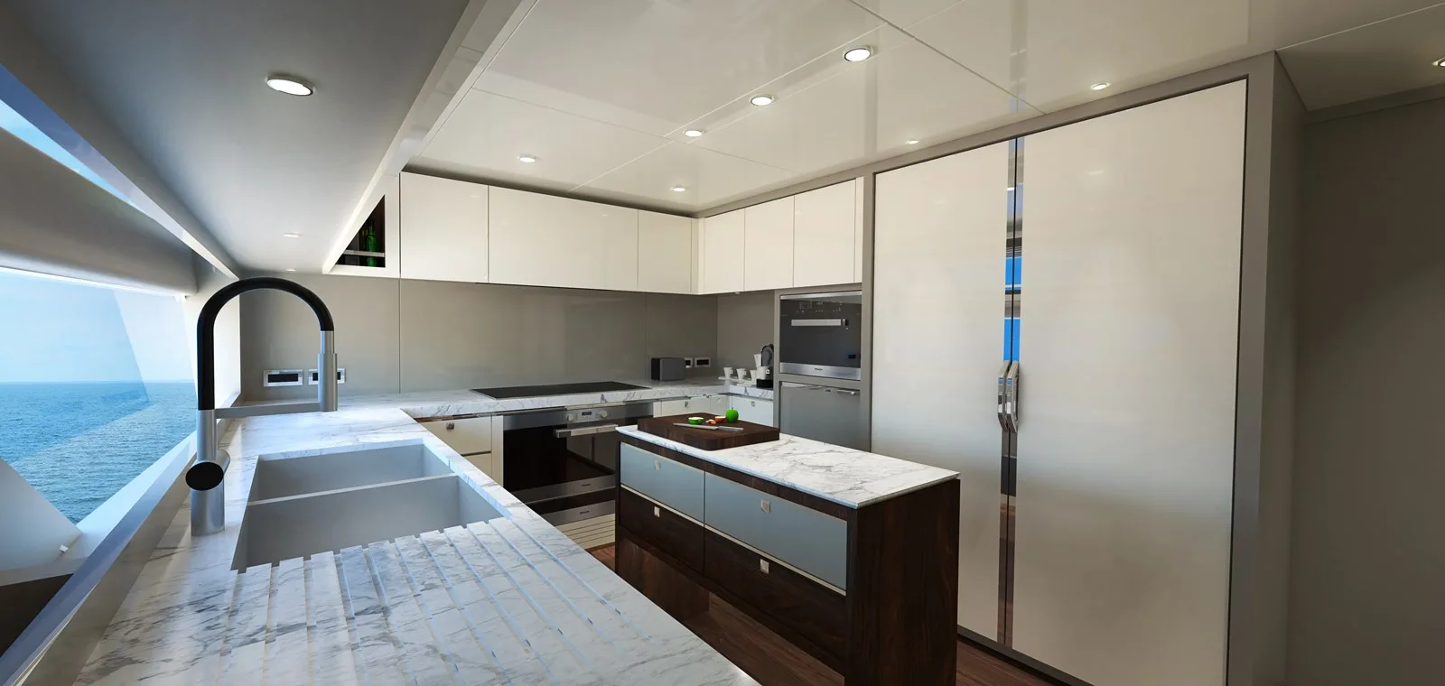 Johnson Motor Yacht w/FB  w/On-Deck Master