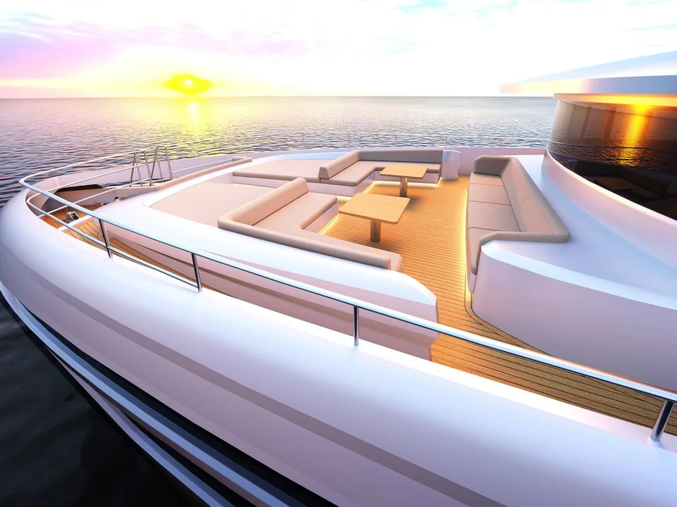 Johnson Motor Yacht w/FB  w/On-Deck Master