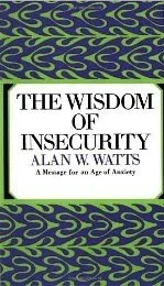 Cover of The Wisdom of Insecurity