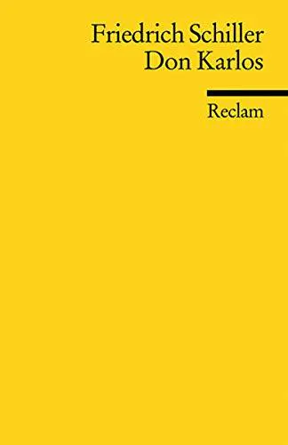 Cover of Don Carlos, Infant von Spanien