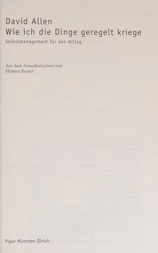 Cover of Getting Things Done