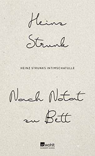 Cover of Nach Notat zu Bett