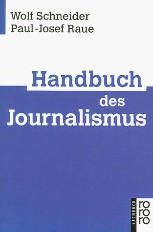 Cover of Handbuch des Journalismus