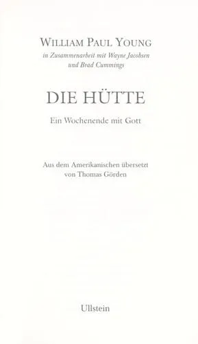 Cover of Die Hu tte