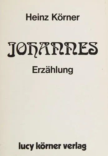 Cover of Johannes