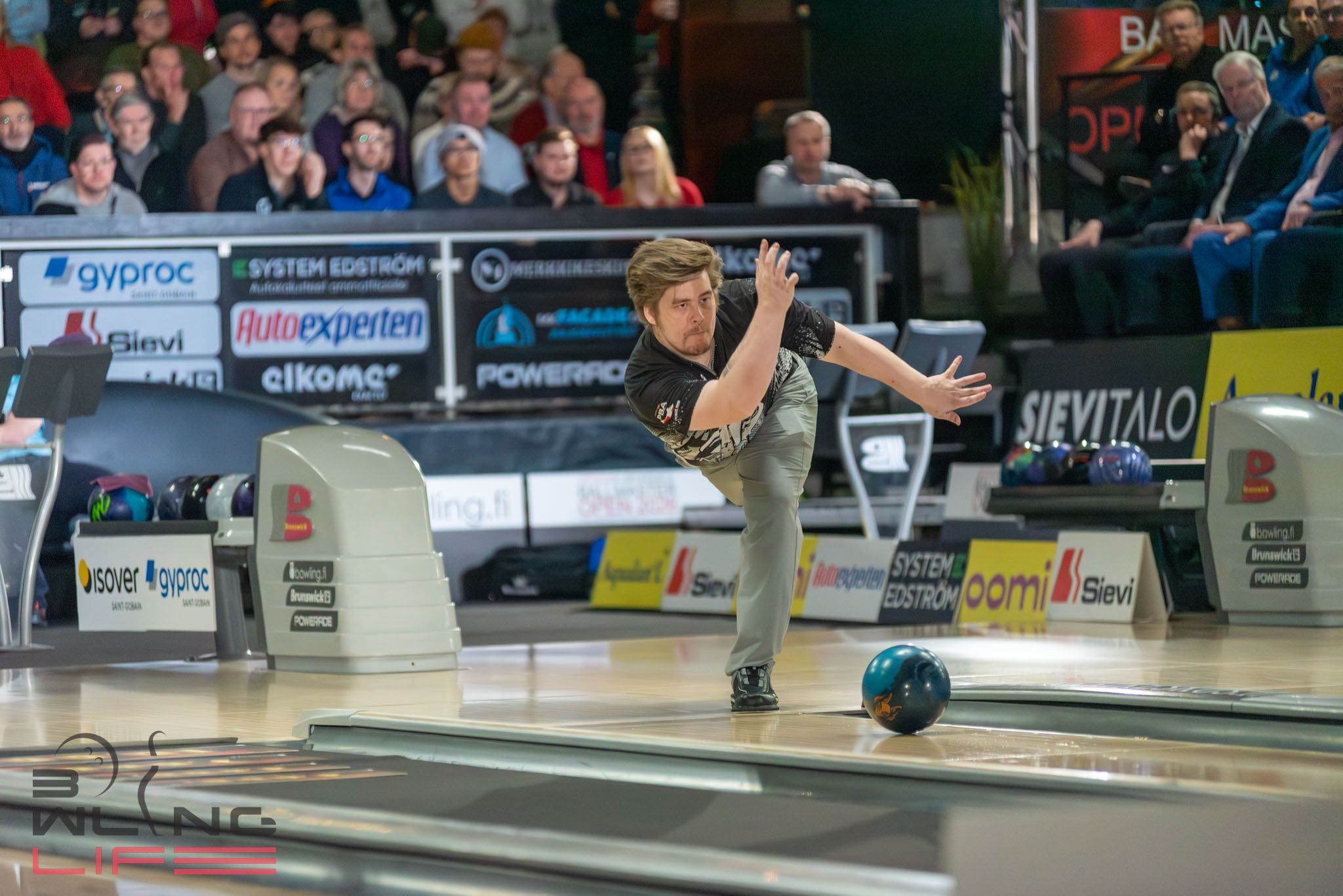 Santtu Tahvanainen during Brunswick Ballmaster Open 2026 finals