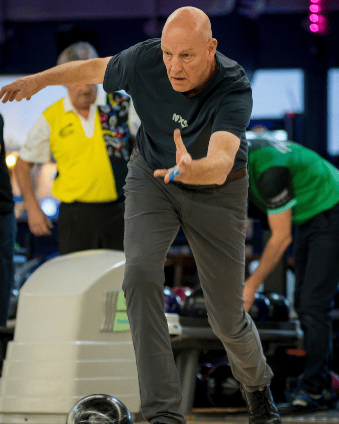 Wim van der Veen bowling at BowlingGP