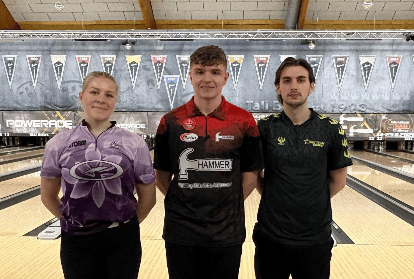 Top 3 of the Squad 12 | Picture credit: Brunswick Ballmaster Open Top 3 of the Squad 12 | Picture credit: Brunswick Ballmaster Open