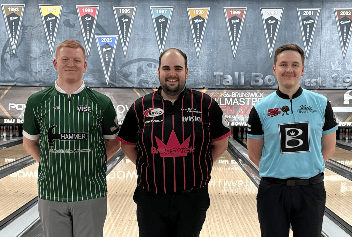 Top 3 of the Squad 13 | Picture credit: Brunswick Ballmaster Open Top 3 of the Squad 13 | Picture credit: Brunswick Ballmaster Open