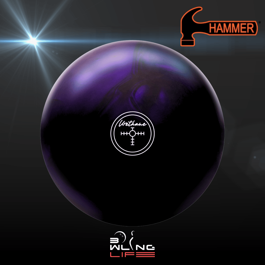 Hammer Purple Pearl Urethane bowling ball