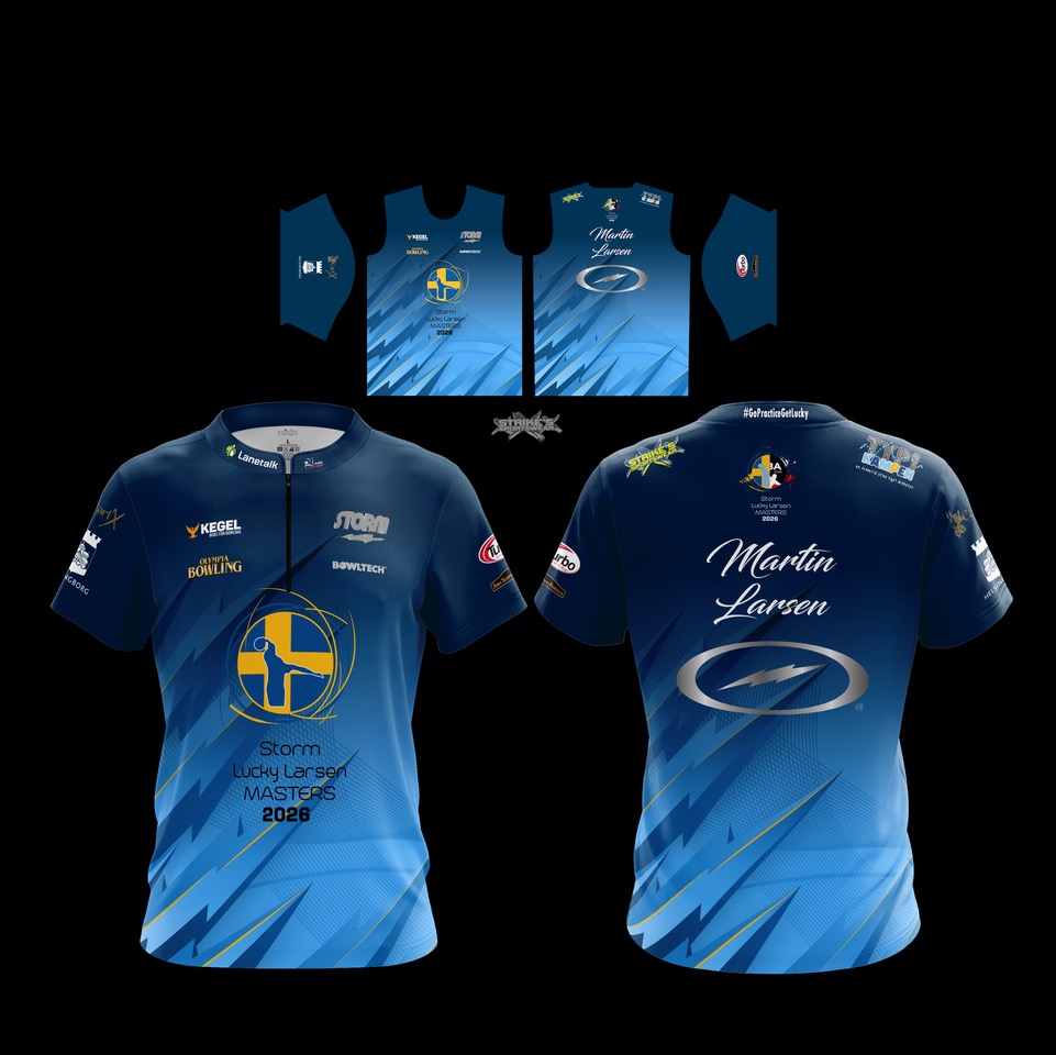 Storm Lucky Larsen Masters 2026 official jersey design
