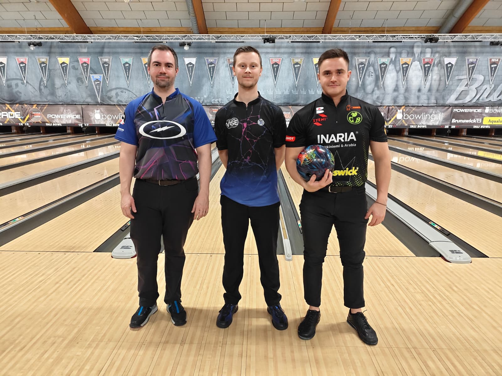 Top 3 of the Squad 11 | Picture credit: Brunswick Ballmaster Open Top 3 of the Squad 11 | Picture credit: Brunswick Ballmaster Open