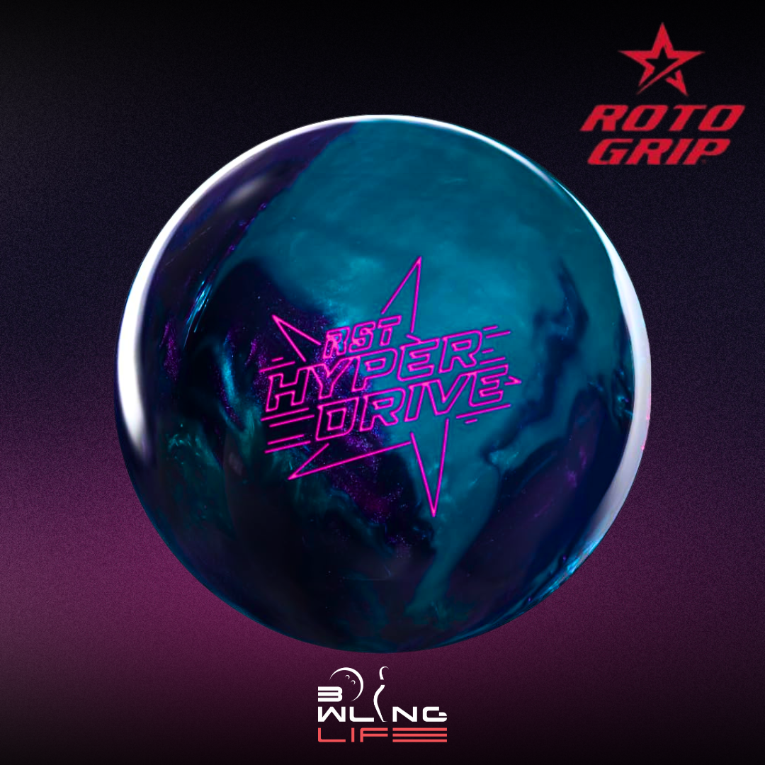 Roto Grip RST Hyperdrive Pearl bowling ball with bold color and explosive backend motion