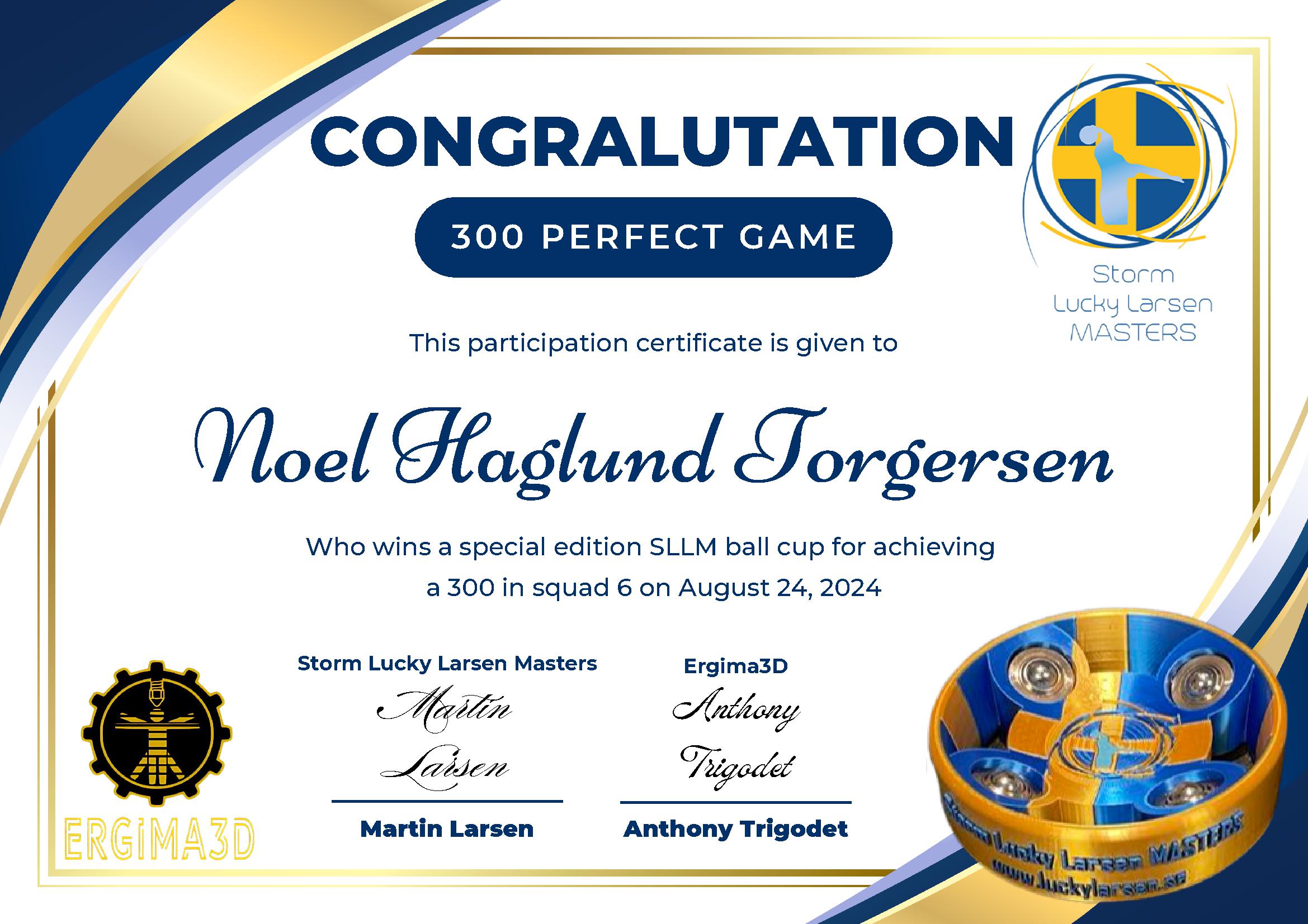 Ergima3D Ball Cup For Storm Lucky Larsen Masters 2024