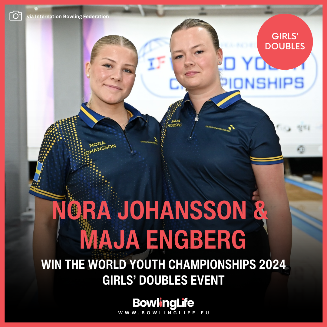 NOra Johansson and Maja Engberg at 2024 World Youth Championships