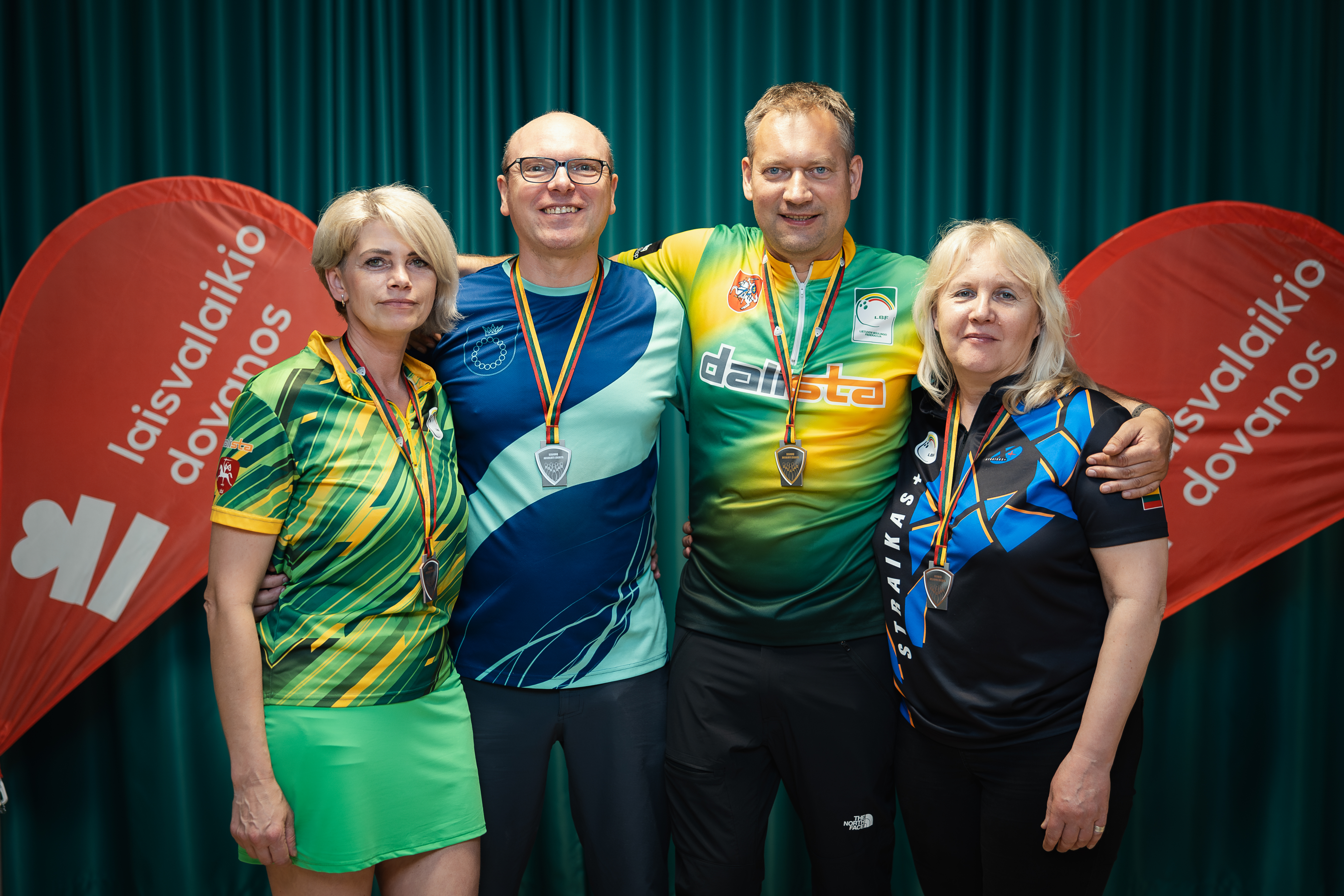 Seniors Division Winners at Lithuanian Bowling Championships