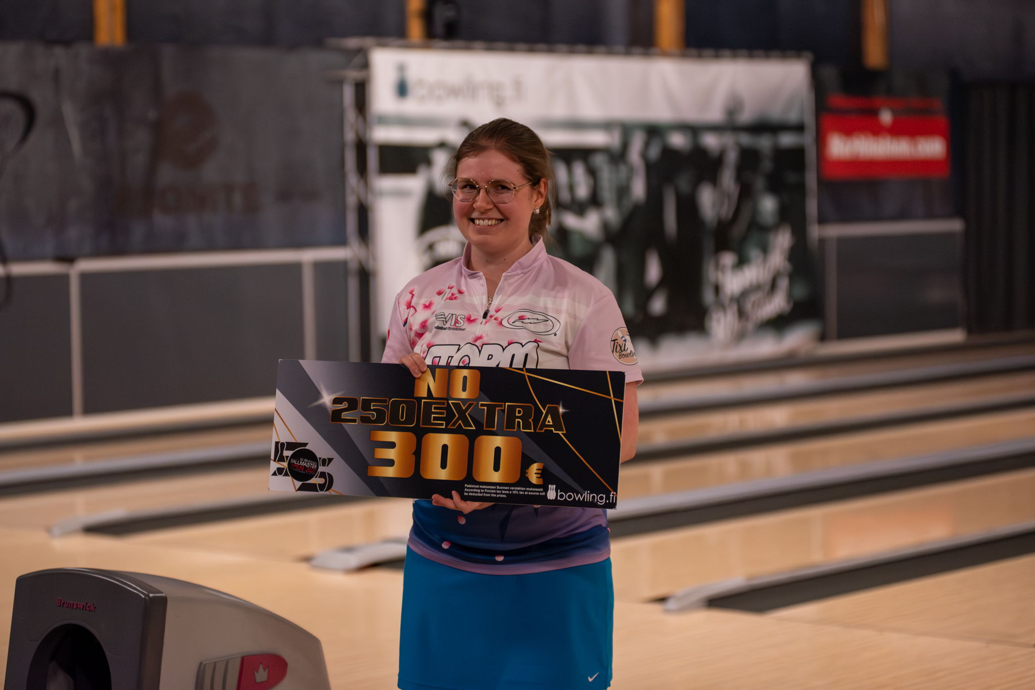  Eliisa Hiltunen claimed victory in the no2025eXtra event, earning a €300 grand prize for her impressive achievement.