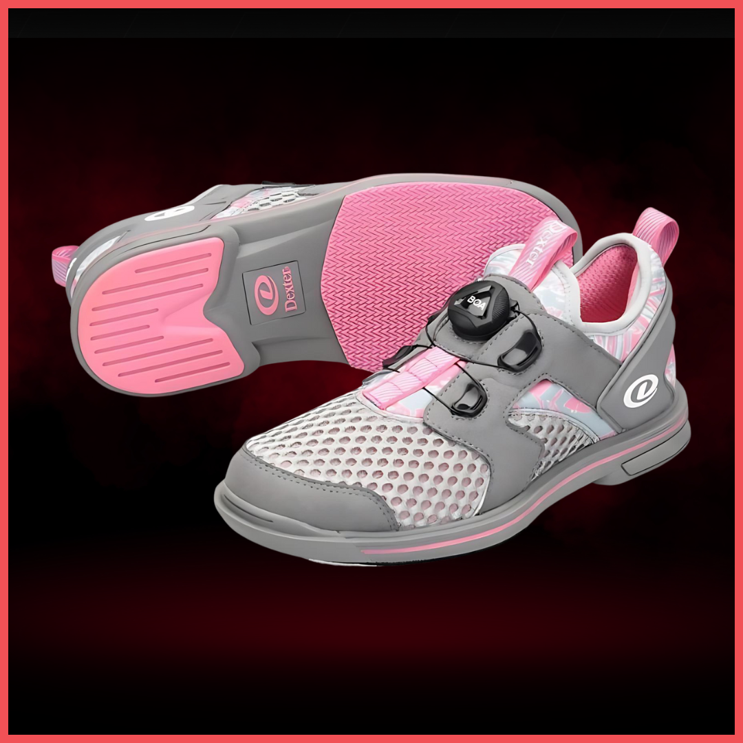 Dexter DexLite Pro BOA affordable women's bowling shoes 2025 with quick BOA adjustments