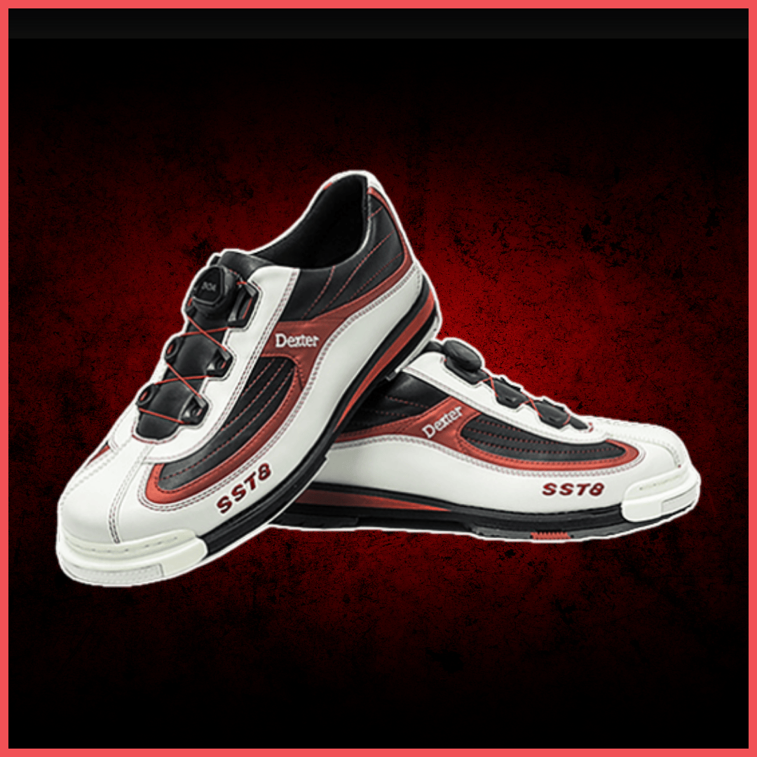 Dexter SST 8 Pro BOA LE convertible men's bowling shoes 2025 for left or right-handed bowlers