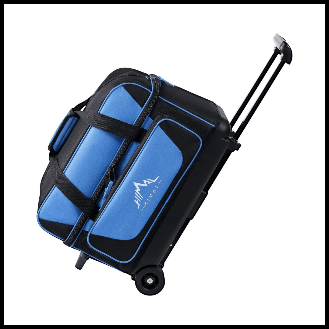 GoHimal Double Roller 2 Ball Bowling Bag