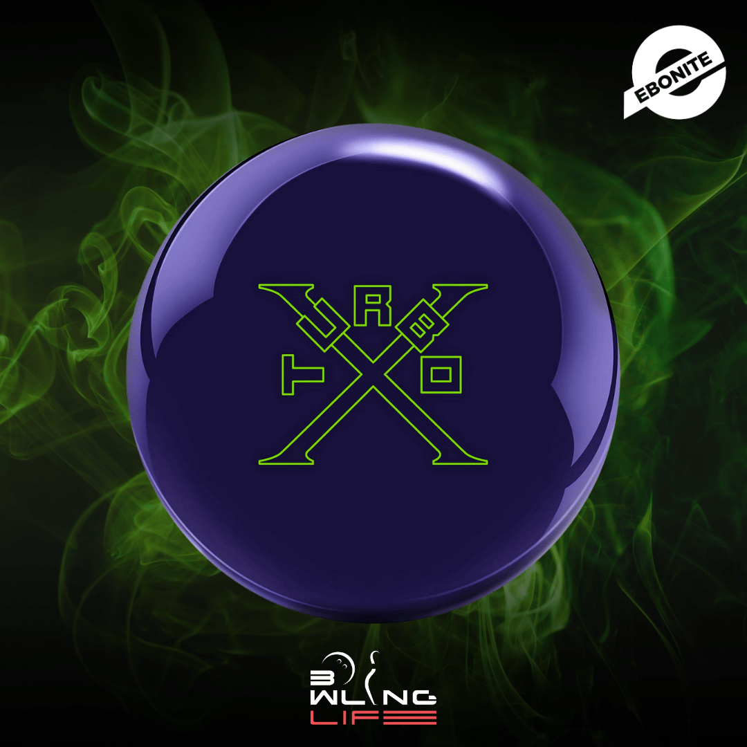 Ebonite Turbo X bowling ball with HK22 GB 10.7 Solid coverstock and Turbo symmetric core review