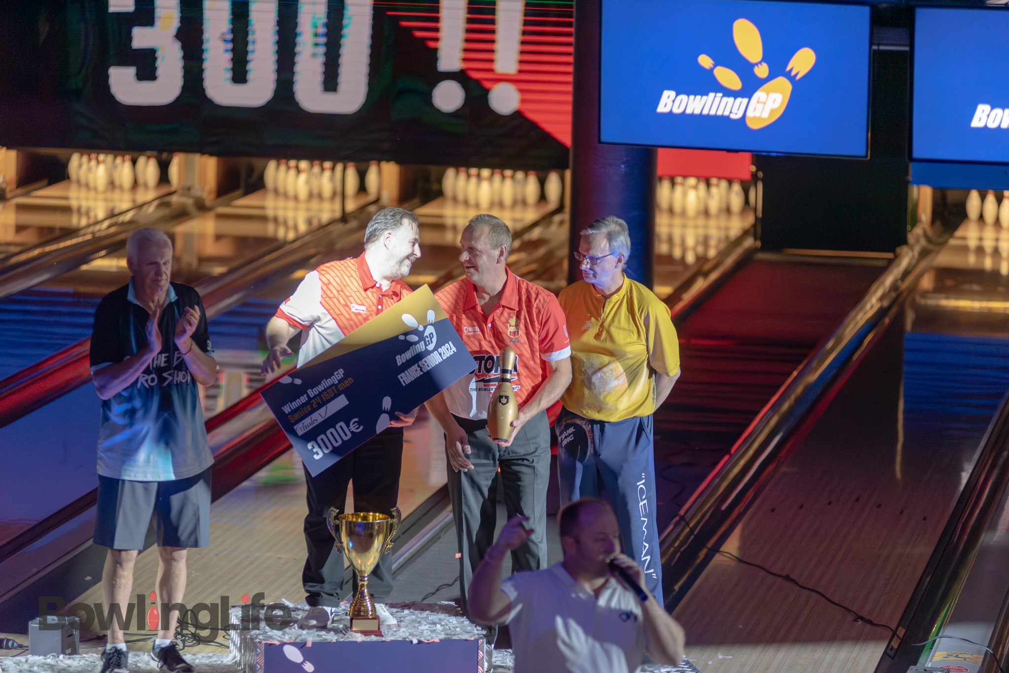 ISBT Men's division winners BowlingGP France Senior 2024