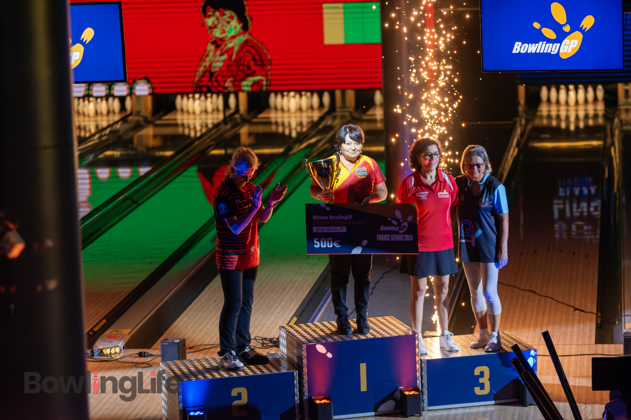 Local Women's division winners BowlingGP France Senior 2024