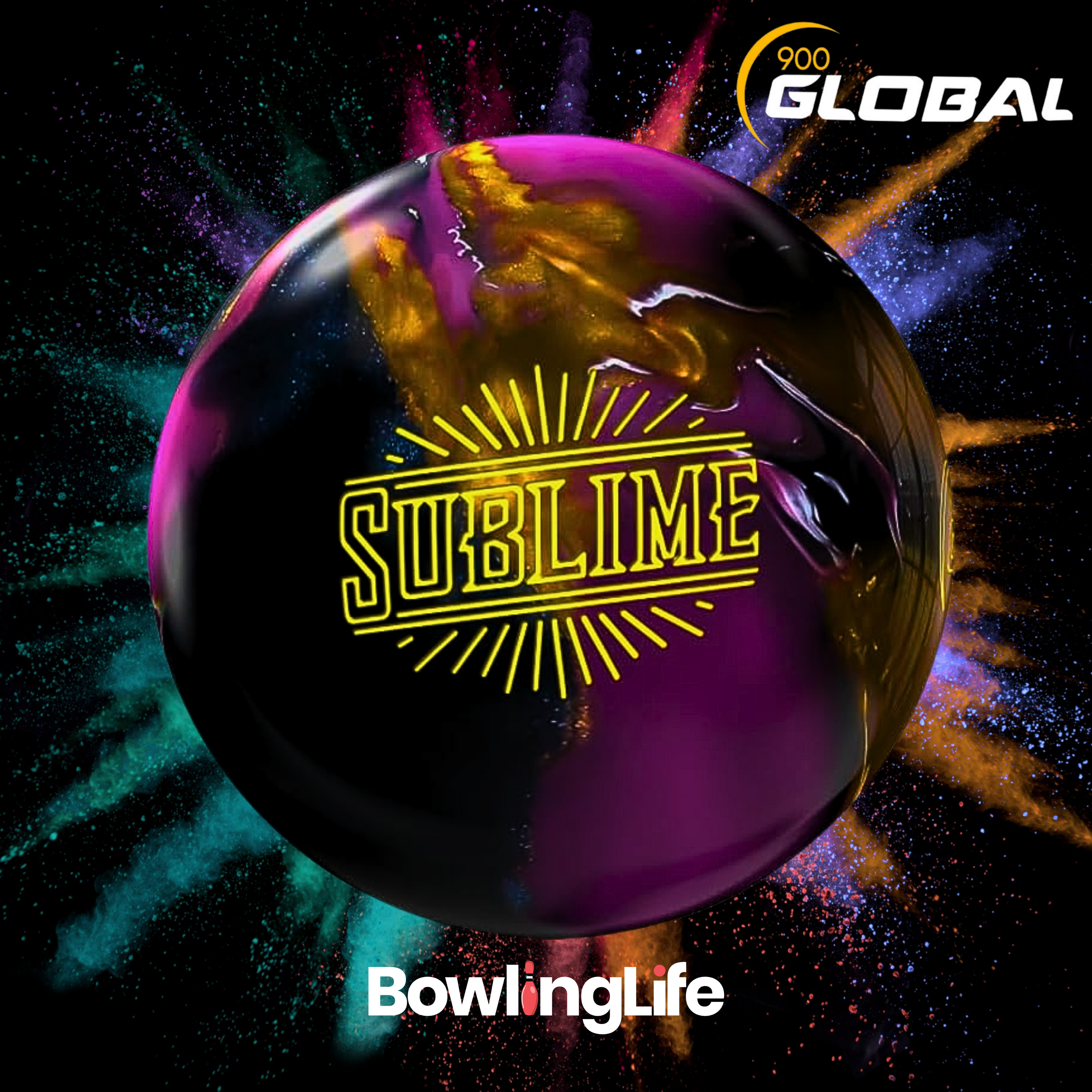 900 Global Sublime bowling ball